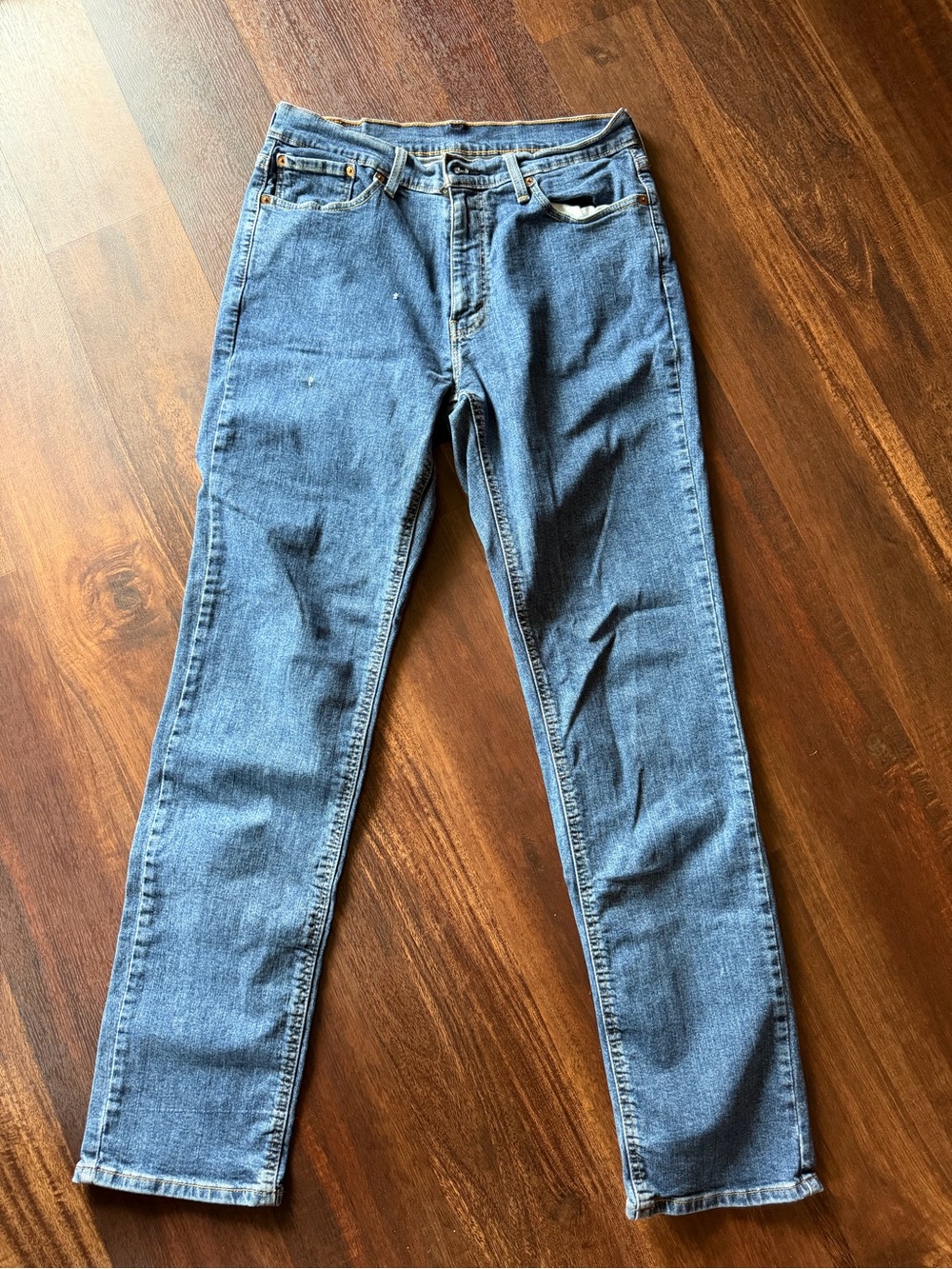 Levis Men's Blue Denim Jeans